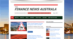 Desktop Screenshot of financenewsaustralia.com